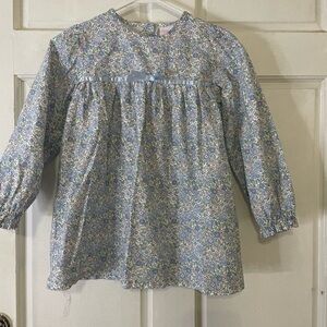 Stitchy fish floral top size 10